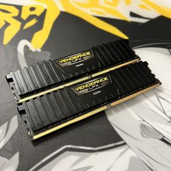 CORSAIR Vengeance LPX DDR4 RAM 32GB (2x16GB) 3200MHz CL16-20-20-38 1.35V Intel AMD Desktop Computer Memory - Black (CMK32GX4M2E3200C16)