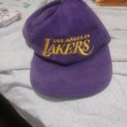Vintage Lakers Corduroy Hat