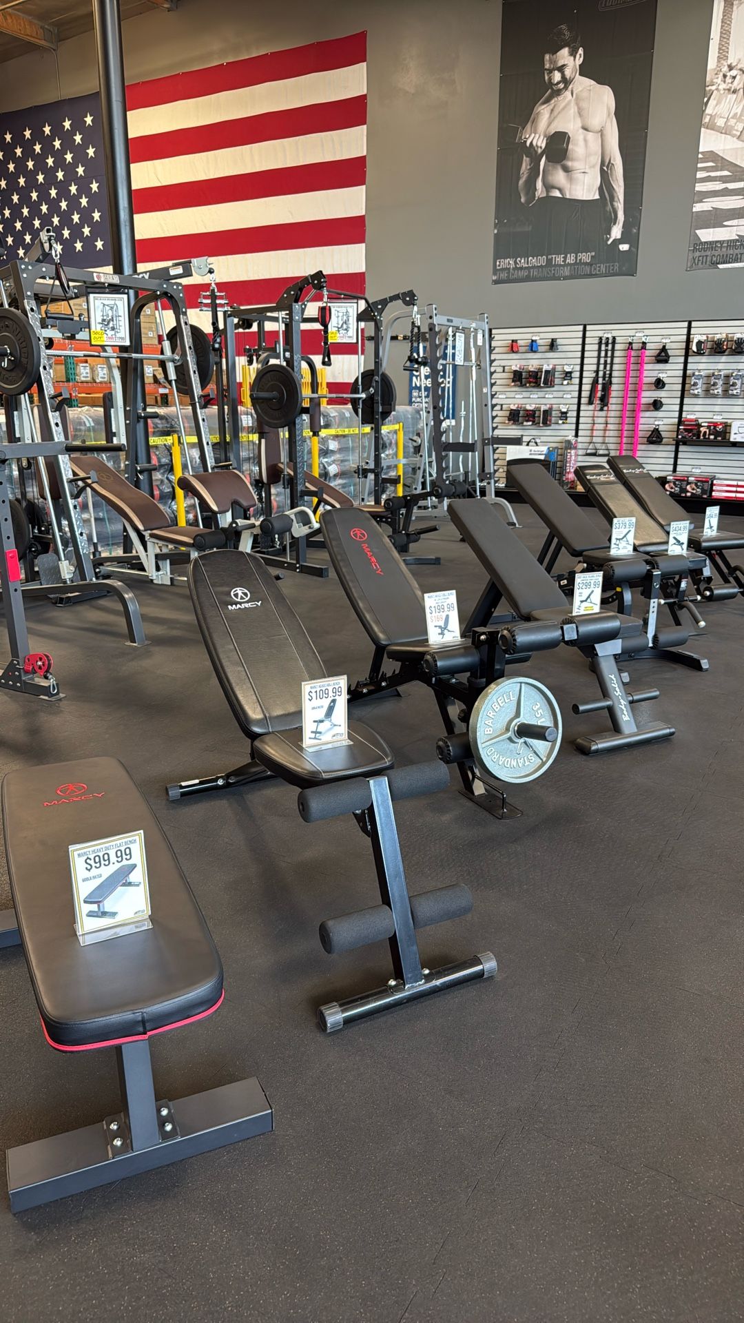 MARCY SM 4033 Home Gym Smith Machine Squat Rack Power Cage with - Main Image