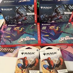 Magic: The Gathering MTG Marvel's Spider Man Collector Booster / player bundle