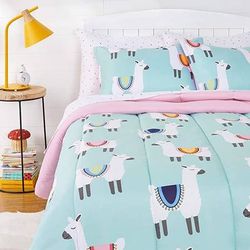 NEW-Llama Party Bed-in-a-Bag Set-Full/Queen