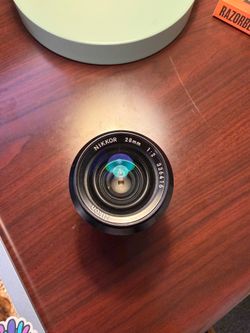 Nikon Nikkor 28mm f/2 Manual Focus Lens (Nikon F Mount)