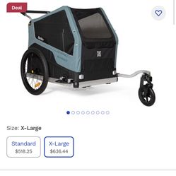 Dog Cat Kid Stroller Bicycle Buggy 