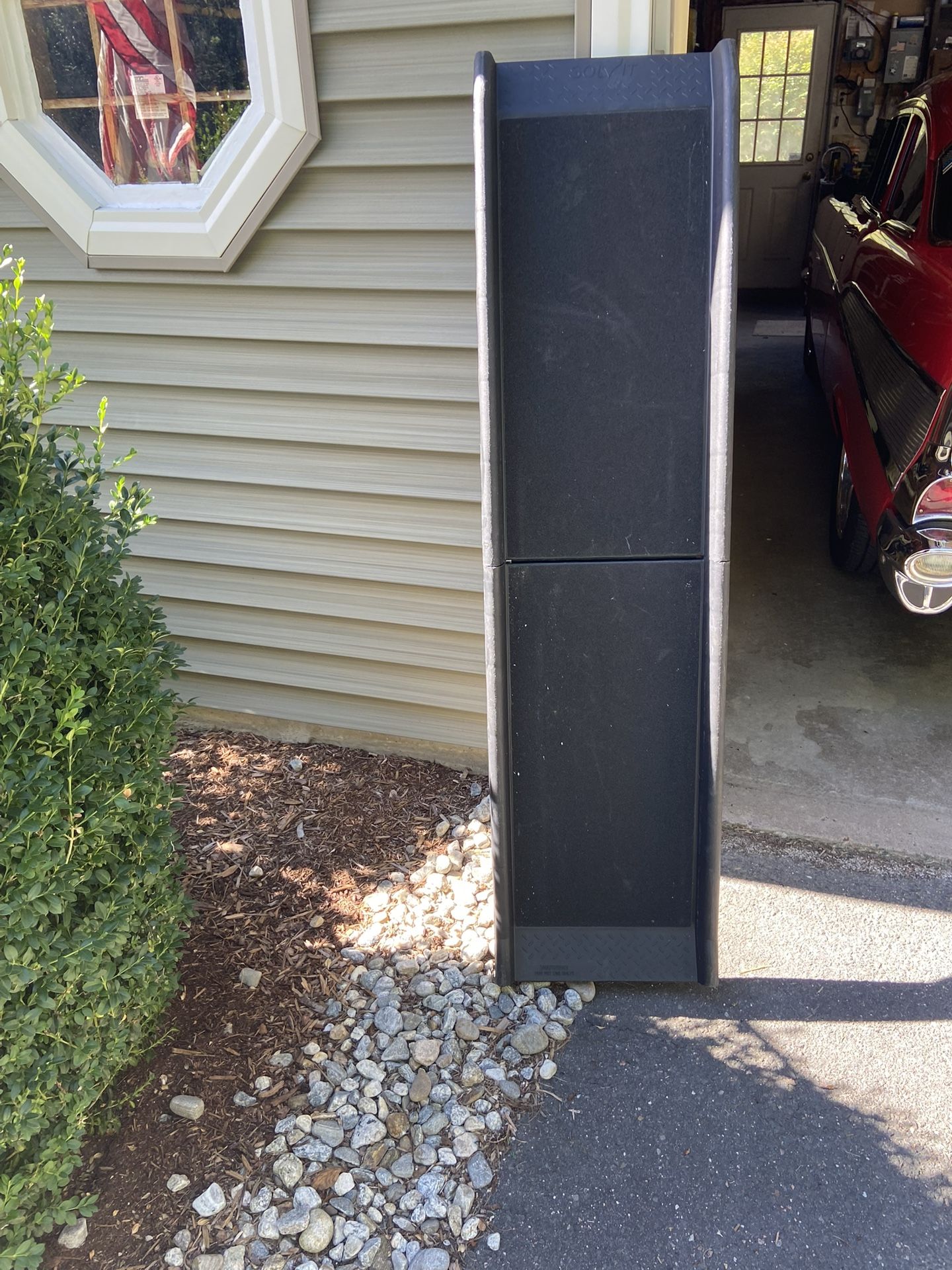 Used Solvit bi-fold pet ramp for sale. PRICE REDUCED
