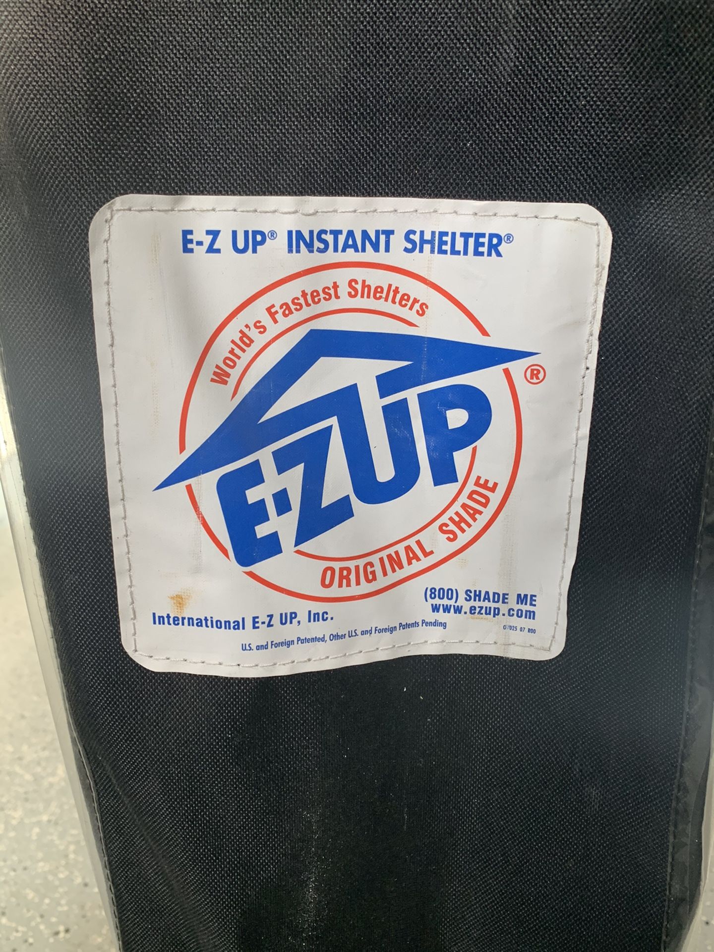 E-Z Up Instant Shelter 12x12 Blue