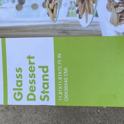 Glass Dessert Stand