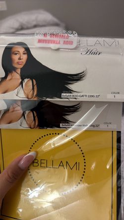 Clip in hair extensions