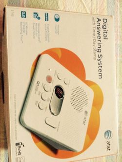 Att answer machine in box