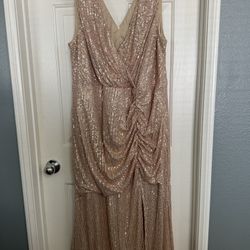 Formal Gold Dress