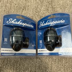 Shakespeare - Durango Spin Cast Fishing Reel - Model SC15B - Lot Of 2 Blue