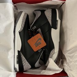 Jordan 3 "Black Cement" 