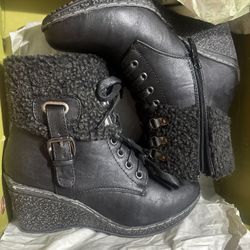 Wedge Boots 