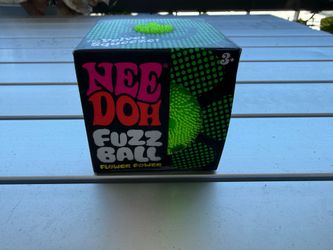 Brand New Schylling NeeDoh Fuzz Ball Flower Power Fidget Toy (Green)original