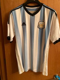 Adidas Argentina 2013 home soccer jersey Men Large.