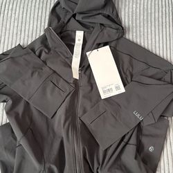 XXS LULU Lemon Women’s Windbreaker New