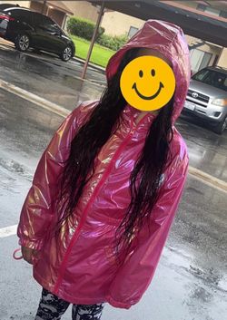 Girls Rain Coat  (L 10-12)