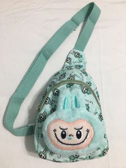 Cute Labubu Crossbody Bag Green