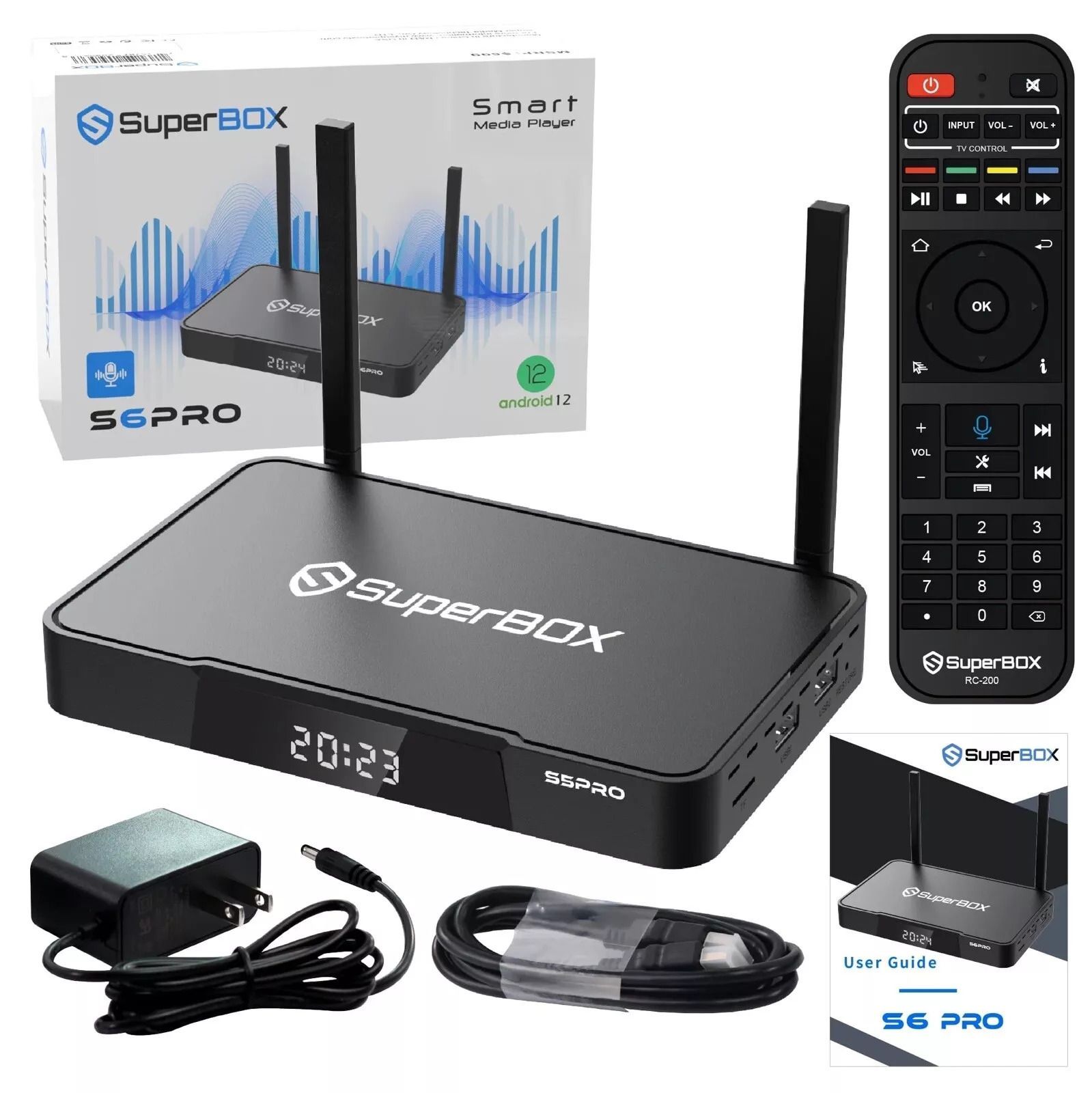 🎬 SuperBox S6 Pro | 32GB | HDR+ | Voice Control – BEST VALUE! 🚀