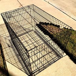 XXL DOG 🐩 🐕 CRATE/cages (⭐️like BRAND NEW used 1X Only my Dog don’t Like In A Cage)(great SHAPE & CONDITION:10/10)⭐️💯