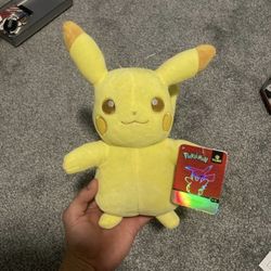 Shiny Pikachu Plush 