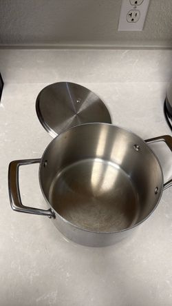 Stainless Steel Stock Pot with Lid 4qt