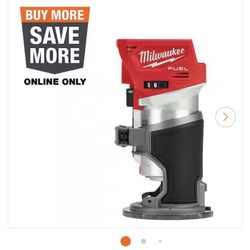 Milwaukee M18 FUEL 18V Lithium-Ion Brushless Cordless Compact Router (Tool-Only)