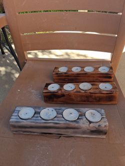 Tea light candle holders