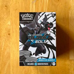 Pokemon Black Bolt Booster Bundle