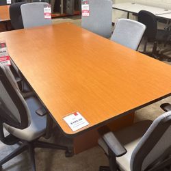Large Conference Table 8’ FT