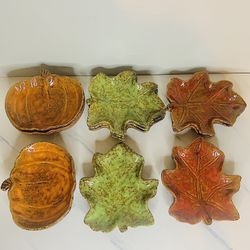 Fall Candy Dish Sets