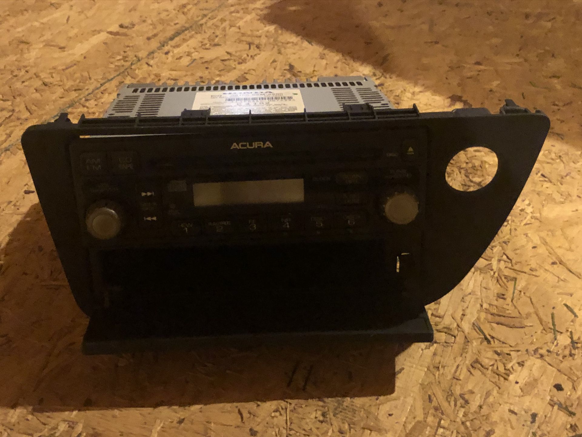 Factory stereo from 2005 Acura RSX