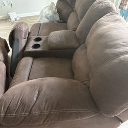 Chocolate Sectional