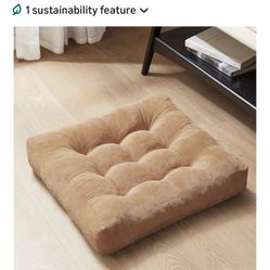 Floor Cushion For Meditation, Yoga, Or Even A Small Dog Bed 