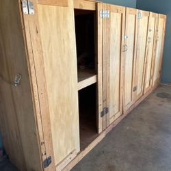 Wooden Custom Made Cabinets !  Pick Up From Garden Grove 