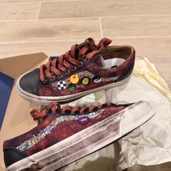 Satoshi Nakamoto × Vans Souvenir Pack Burgandy