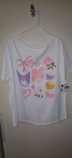 My Melody Kuromi Graphic T-Shirt White