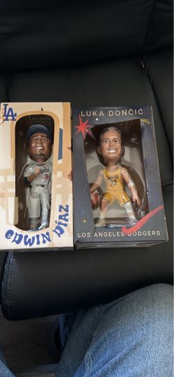 Edwin Diaz & Luka Doncic Bobblehead Set