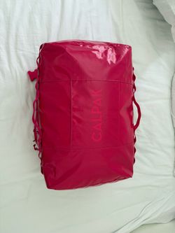 CalPak Terra 50L Duffel Backpack in Dragonfruit