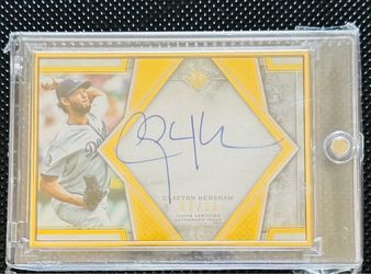 Clayton Kershaw Topps Certified Autograph Card 06/25