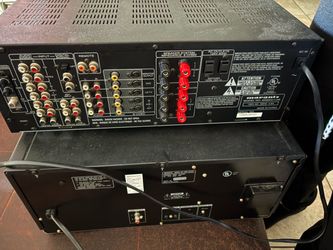 Marantz SR5000 AV Receiver & Sony CDP-CX235 CD Player