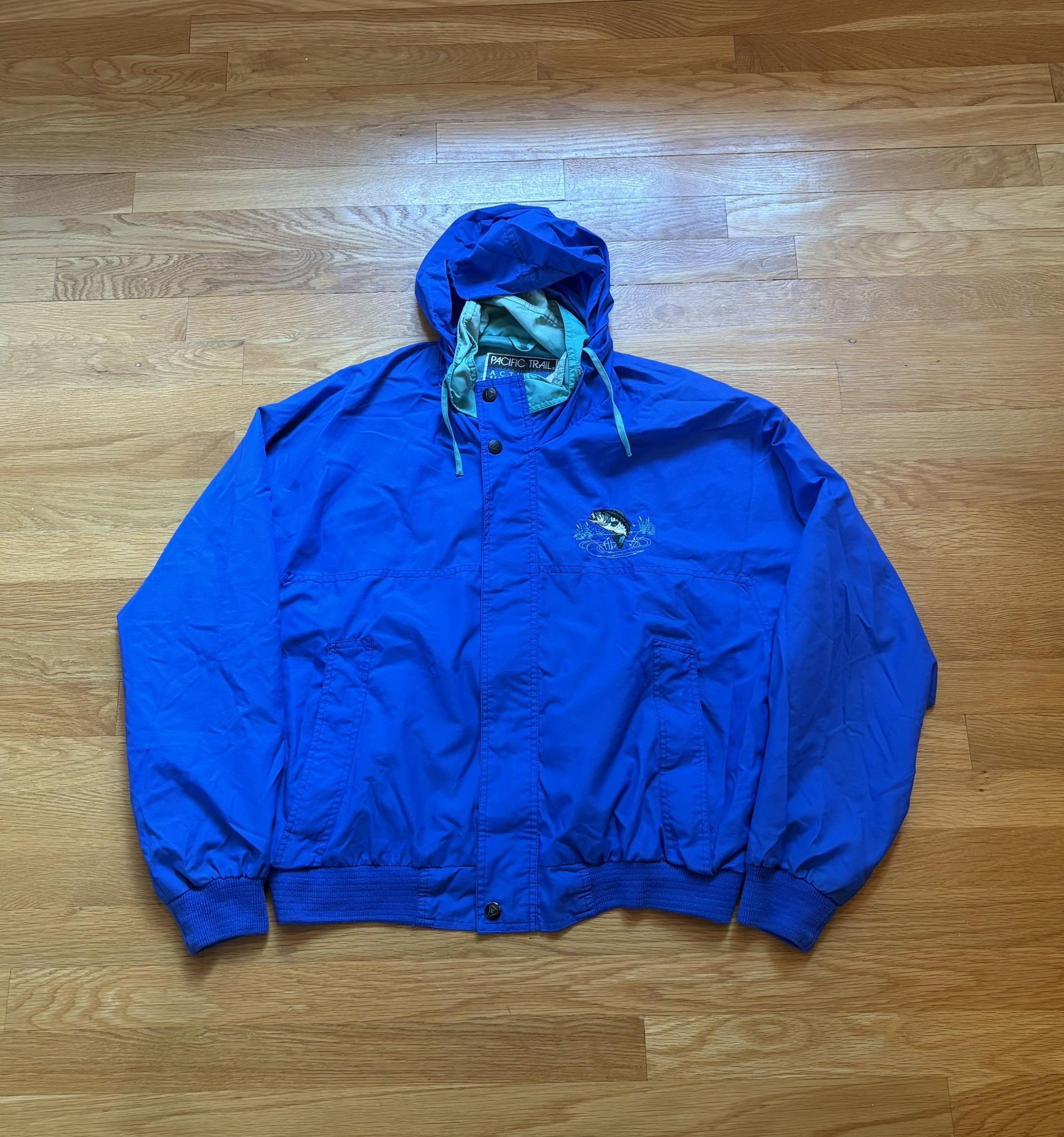 Y2K Pacific Trail Bass Fishing Windbreaker