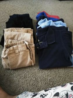 Uniform pants and shirts