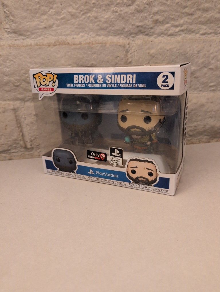 Brok And Sindri Funko Pop
