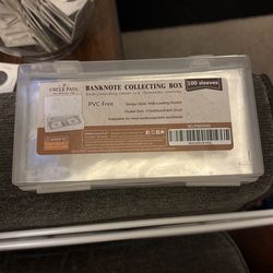 Bank Note Collecting Box