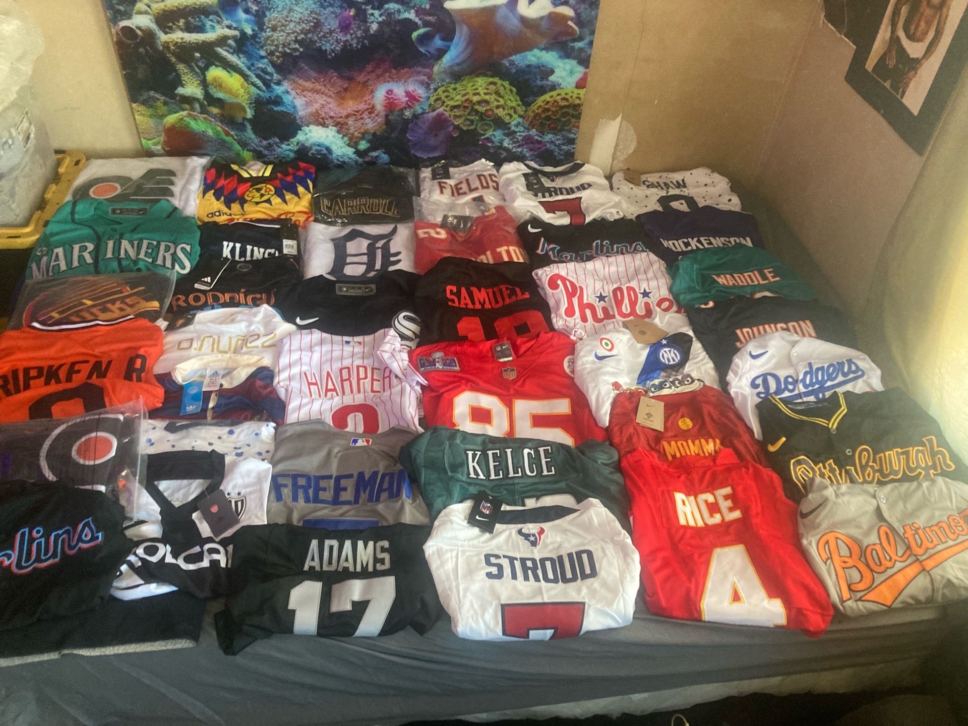 All sports jerseys