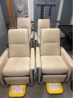 4 Medical Grade Recliner Chairs