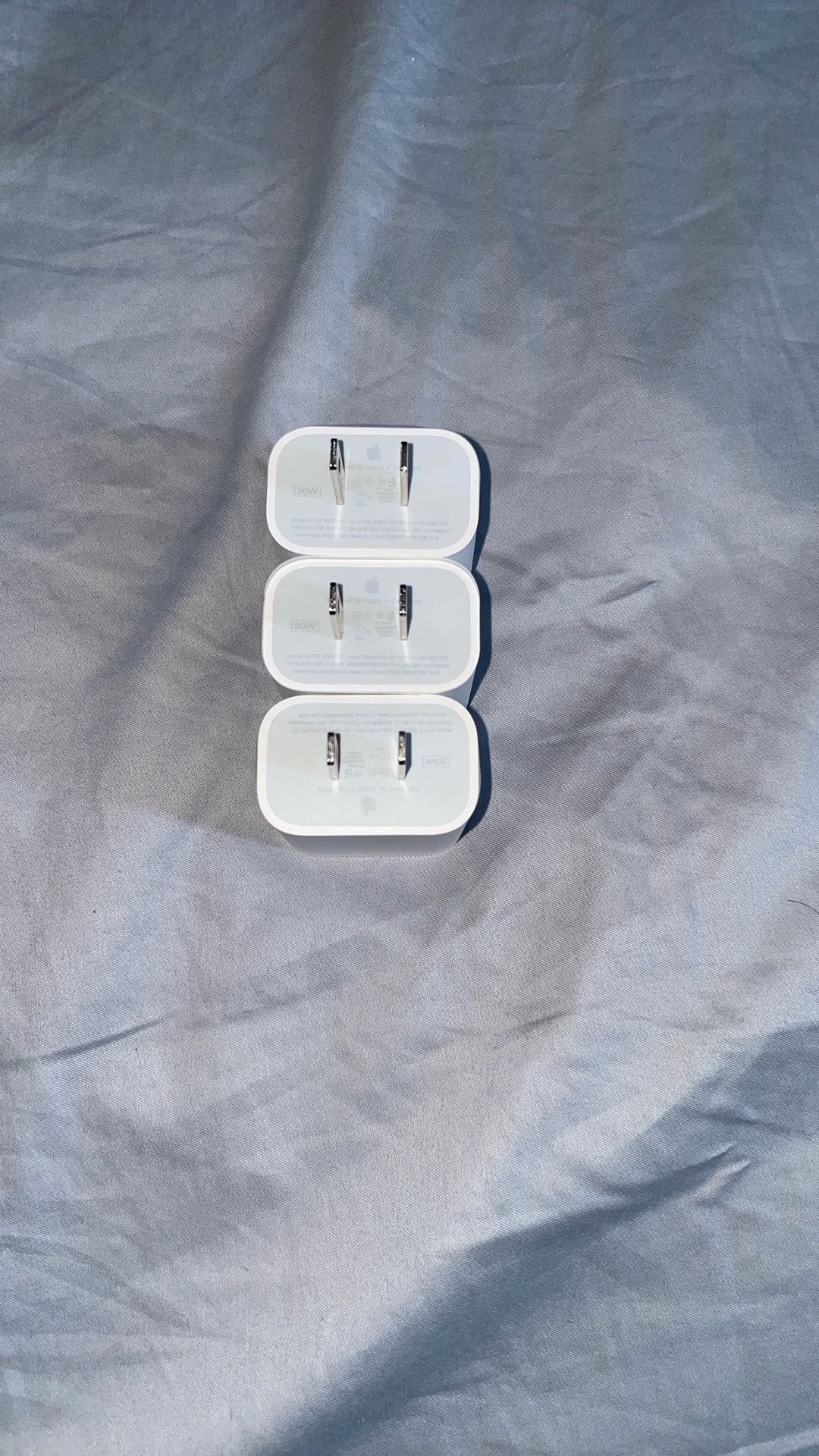 3x 20w Apple iPhone Wall Charger Adapter