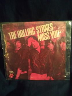 The Rolling Stones "Miss You" 45 "Far Away Eyes" B-side