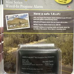 Safe T Alert RV Mini Series Wired-In Propane Alarm