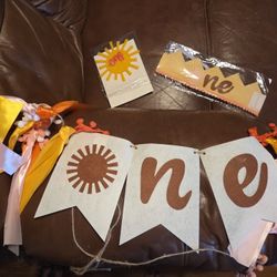 First Trip Around The Sun Party Decor